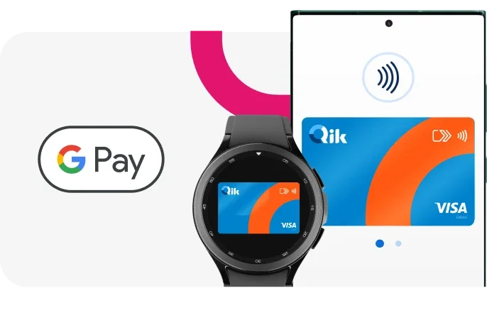 Google Pay Tarjeta de Débito Qik