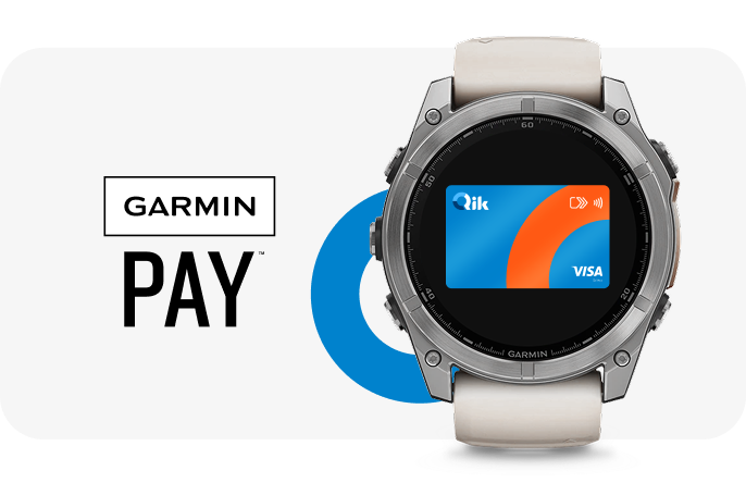 Garmin Pay Tarjeta de Débito Qik